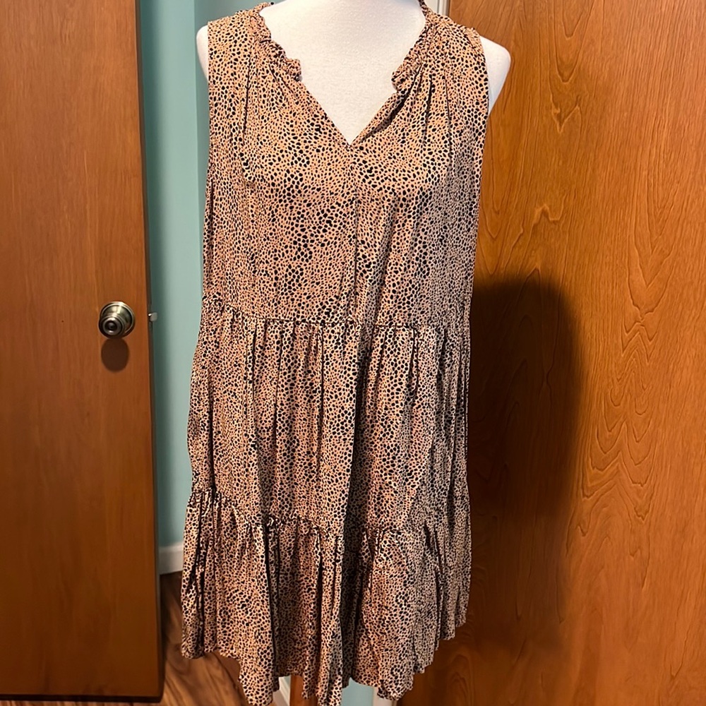 Small cheetah print dress